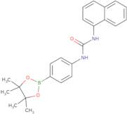 3-(Naphthalen-1-yl)-1-[4-(4,4,5,5-tetramethyl-1,3,2-dioxaborolan-2-yl)phenyl]urea