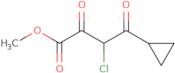 Methyl 3-chloro-4-cyclopropyl-2,4-dioxobutanoate