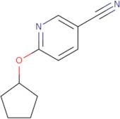 6-(Cyclopentyloxy)pyridine-3-carbonitrile