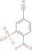 5-Cyano-2-nitrobenzene-1-sulfonyl chloride