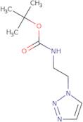 tert-butyl (-2(1H-1,2,3-triazol-1-yl)ethyl)carbamate