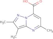 2,3,5-Trimethylpyrazolo[1,5-a]pyrimidine-7-carboxylic acid