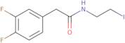 2-(3,4-Difluorophenyl)-N-(2-iodoethyl)acetamide