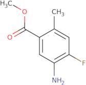 Methyl 5-amino-4-fluoro-2-methylbenzoate