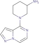 1-Pyrazolo[1,5-a]pyrazin-4-yl-piperidin-3-ylamine