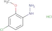 (4-Chloro-2-methoxyphenyl)hydrazine hydrochloride