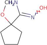 N'-Hydroxy-1-methoxycyclopentane-1-carboximidamide