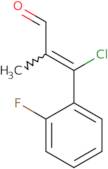 3-Chloro-3-(2-fluorophenyl)-2-methylprop-2-enal