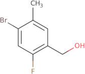 4-Bromo-2-fluoro-5-methylbenzyl alcohol