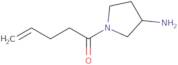 1-[(3R)-3-Aminopyrrolidin-1-yl]pent-4-en-1-one