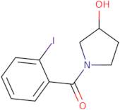 (3R)-1-(2-Iodobenzoyl)pyrrolidin-3-ol