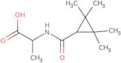 (2R)-2-[(2,2,3,3-Tetramethylcyclopropyl)formamido]propanoic acid