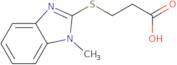 3-(1-Methyl-1H-benzoimidazol-2-ylsulfanyl)-propionic acid