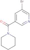 5-Bromo-3-(piperidin-1-ylcarbonyl)pyridine
