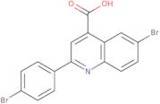 6-Bromo-2-(4-bromophenyl)quinoline-4-carboxylic acid