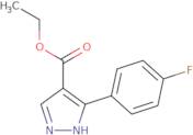 ethyl 5-(4-fluorophenyl)-1H-pyrazole-4-carboxylate