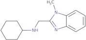 Cyclohexyl-(1-methyl-1H-benzoimidazol-2-ylmethyl)-amine