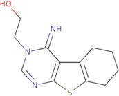 2-(4-Imino-5,6,7,8-tetrahydro[1]benzothieno[2,3-d]pyrimidin-3(4H)-yl)ethanol