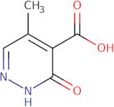 2,3-Dihydro-5-methyl-3-oxopyridazine-4-carboxylic acid