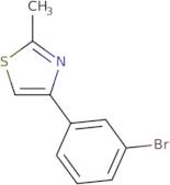 4-(3-Bromophenyl)-2-methyl-1,3-thiazole
