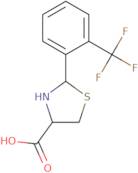 2-[2-(Trifluoromethyl)phenyl]-1,3-thiazolidine-4-carboxylic acid