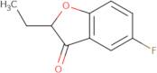 2-Ethyl-5-fluoro-2,3-dihydro-1-benzofuran-3-one