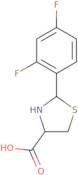 2-(2,4-Difluorophenyl)-1,3-thiazolidine-4-carboxylic acid