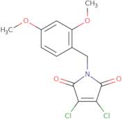 3,4-Dichloro-1-[(2,4-dimethoxyphenyl)methyl]-1H-pyrrole-2,5-dione