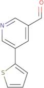 5-(Thiophen-2-yl)pyridine-3-carbaldehyde