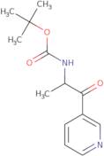 tert-Butyl N-[1-oxo-1-(pyridin-3-yl)propan-2-yl]carbamate