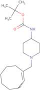 [1-((E)-1-Cyclooct-1-enyl)methyl-piperidin-4-yl]-carbamic acid tert-butyl ester