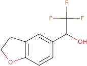 1-(2,3-Dihydro-1-benzofuran-5-yl)-2,2,2-trifluoroethan-1-ol