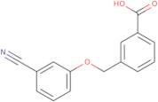 3-(3-Cyanophenoxymethyl)benzoic acid