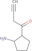 1-(2-Aminocyclopentyl)but-3-yn-1-one