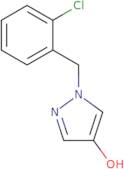 1-[(2-Chlorophenyl)methyl]-1H-pyrazol-4-ol