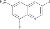 8-Fluoro-3-iodo-6-methylquinoline