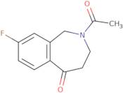 2-Acetyl-8-fluoro-2,3,4,5-tetrahydro-1H-2-benzazepin-5-one