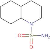 rac-(4aR,8aR)-Decahydroquinoline-1-sulfonamide