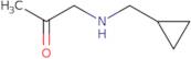 1-[(Cyclopropylmethyl)amino]propan-2-one