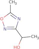 1-(5-Methyl-1,2,4-oxadiazol-3-yl)ethan-1-ol