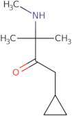 1-Cyclopropyl-3-methyl-3-(methylamino)butan-2-one