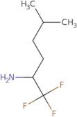 1,1,1-Trifluoro-5-methylhexan-2-amine