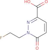 1-(2-Fluoroethyl)-6-oxo-1,6-dihydropyridazine-3-carboxylic acid