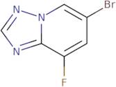 6-Bromo-8-fluoro-[1,2,4]triazolo[1,5-a]pyridine