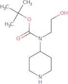 tert-Butyl N-(2-hydroxyethyl)-N-(piperidin-4-yl)carbamate