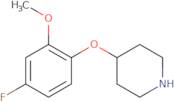 4-(4-Fluoro-2-methoxyphenoxy)piperidine