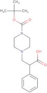 3-[4-(tert-Butoxycarbonyl)piperazino]-2-phenylpropanoic acid