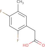 2-(2,4-Difluoro-5-methylphenyl)acetic acid