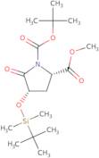 (2S,4S)-1-Tert-Butyl 2-Methyl 4-Tert-Butyldimethylsilyl)Oxy)-5-Oxopyrrolidine-1,2-Dicarboxylate