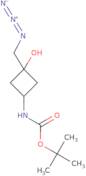 tert-Butyl N-[3-(azidomethyl)-3-hydroxycyclobutyl]carbamate